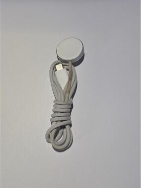 Apple Watch Ultra BRAIDED Cable Magnetic Charger USB-C 1M A2515 Genuine OEM Used